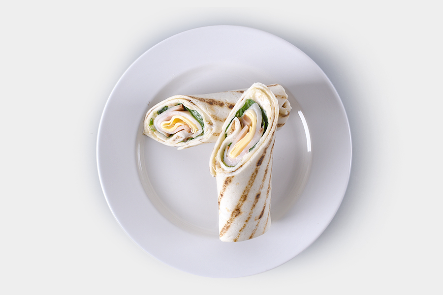 Сэндвич-ролл с курицей и соусом цезарь (коробка 21шт.)
